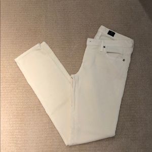 AG cream corduroy pants